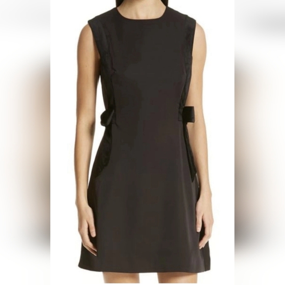 Ted Baker Dress With Velvet Side Bows - Picture 1 of 5